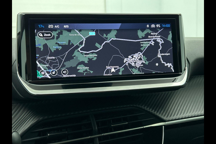 Peugeot 208 1.2 Hybrid 100PK Automaat Allure Navigatie Apple Carplay/Android Auto Airco Camera Parkeer sensoren Cruise Control Led Lichtmetalen Velgen