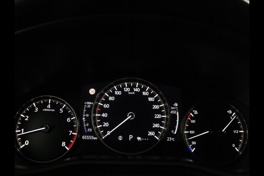 Mazda CX-30 2.0 e-SkyActiv-X M Hybrid Luxury | Trekhaak | Leder | Stuur/stoel verwarming | Adaptive cruise | Head up | 360 camera | Carplay | Climate control | BOSE sound |