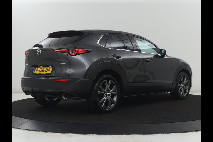 Mazda CX-30 2.0 e-SkyActiv-X M Hybrid Luxury | Trekhaak | Leder | Stuur/stoel verwarming | Adaptive cruise | Head up | 360 camera | Carplay | Climate control | BOSE sound |