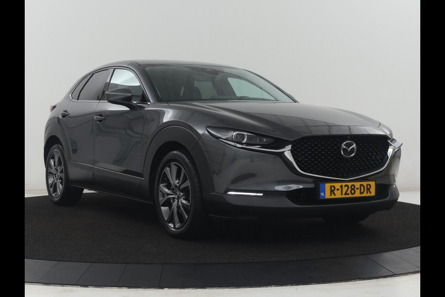Mazda CX-30 2.0 e-SkyActiv-X M Hybrid Luxury | Trekhaak | Leder | Stuur/stoel verwarming | Adaptive cruise | Head up | 360 camera | Carplay | Climate control | BOSE sound |