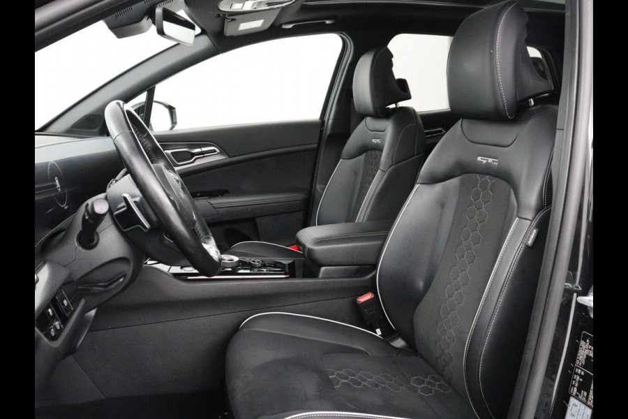 Kia Sportage 1.6 T-GDi Hybrid GT-Line | Panoramadak | Trekhaak | Leder/Alcantara | Stoel & stuurverwarming | Adaptive cruise | Matrix LED | Camera | Carplay | Keyless | Achterbankverwarming