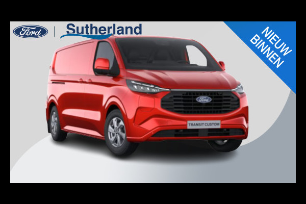 Ford Transit Custom 320 2.5 PHEV L2H1 Limited 233pk | Demo | Adaptieve Cruise Controle | Navigatie | Verwarmde Stoelen/Stuurwiel | Wegklapbare Trekhaak