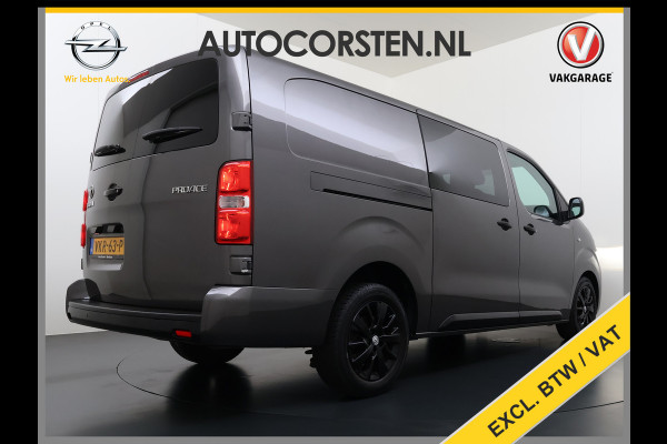Toyota ProAce Worker 2.0D-4D L3H1 Dubbele Cabine 5-Persoons Ecc 3D-Navi Apple Carplay Android Auto Bluetooth Black Line Long DC Cruise Control Lmv Regen-Lichtsensor led Privacy Glas Schuifdeur 1e Eigenaar Dealeronderhouden Origineel Nederlandse Auto