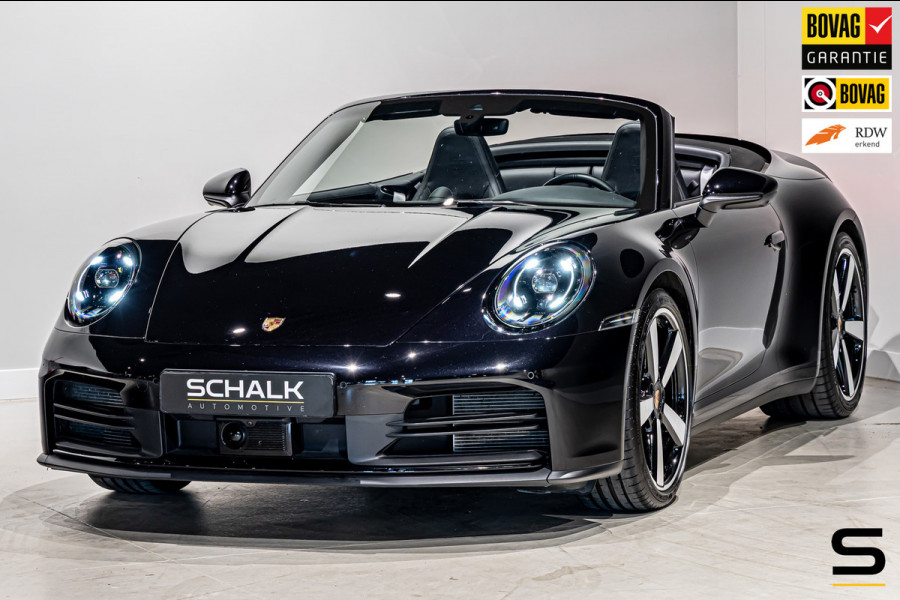 Porsche 911 Cabrio Carrera 992.2|394 PK|Sport Chrono|Sportuitlaat|BOSE|Surround View|20/21” Carrera Classic|Porsche Approved|1e ei
