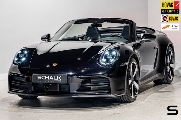 Porsche 911 Cabrio Carrera 992.2|394 PK|Sport Chrono|Sportuitlaat|BOSE|Surround View|20/21” Carrera Classic|Porsche Approved|1e ei