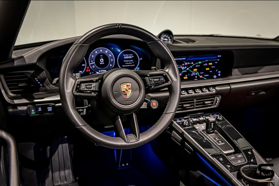 Porsche 911 Cabrio Carrera 992.2|394 PK|Sport Chrono|Sportuitlaat|BOSE|Surround View|20/21” Carrera Classic|Porsche Approved|1e ei