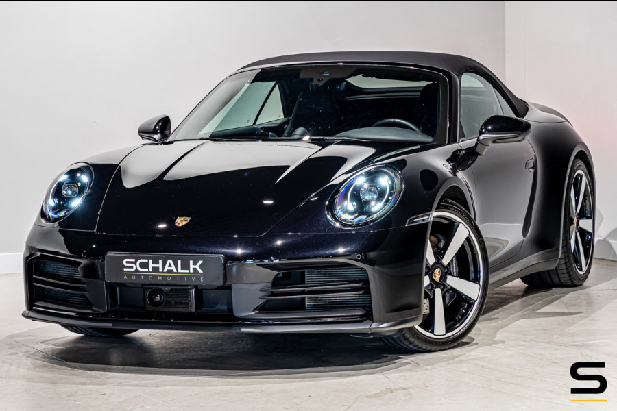 Porsche 911 Cabrio Carrera 992.2|394 PK|Sport Chrono|Sportuitlaat|BOSE|Surround View|20/21” Carrera Classic|Porsche Approved|1e ei