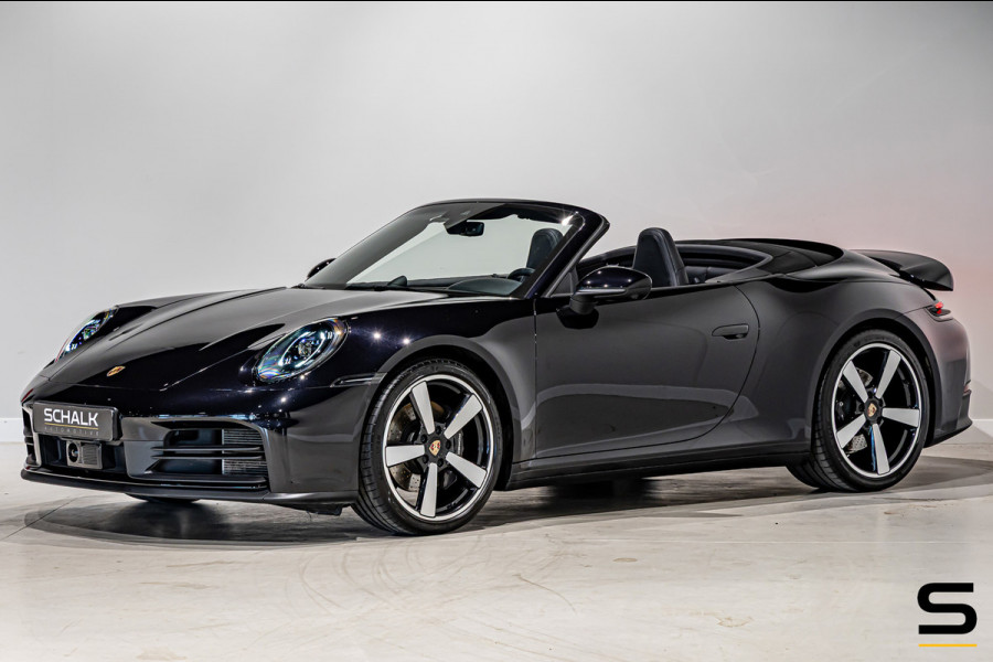 Porsche 911 Cabrio Carrera 992.2|394 PK|Sport Chrono|Sportuitlaat|BOSE|Surround View|20/21” Carrera Classic|Porsche Approved|1e ei