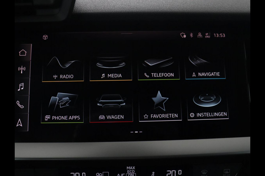 Audi A3 Sportback 35 TFSI Business edition | Cruise control | Climate control | Navigatie | Carplay | Park assist | Virtueel dashboard | Full LED | 18" velgen