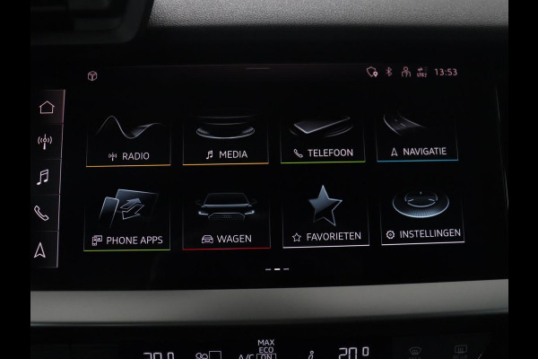 Audi A3 Sportback 35 TFSI Business edition | Cruise control | Climate control | Navigatie | Carplay | Park assist | Virtueel dashboard | Full LED | 18" velgen