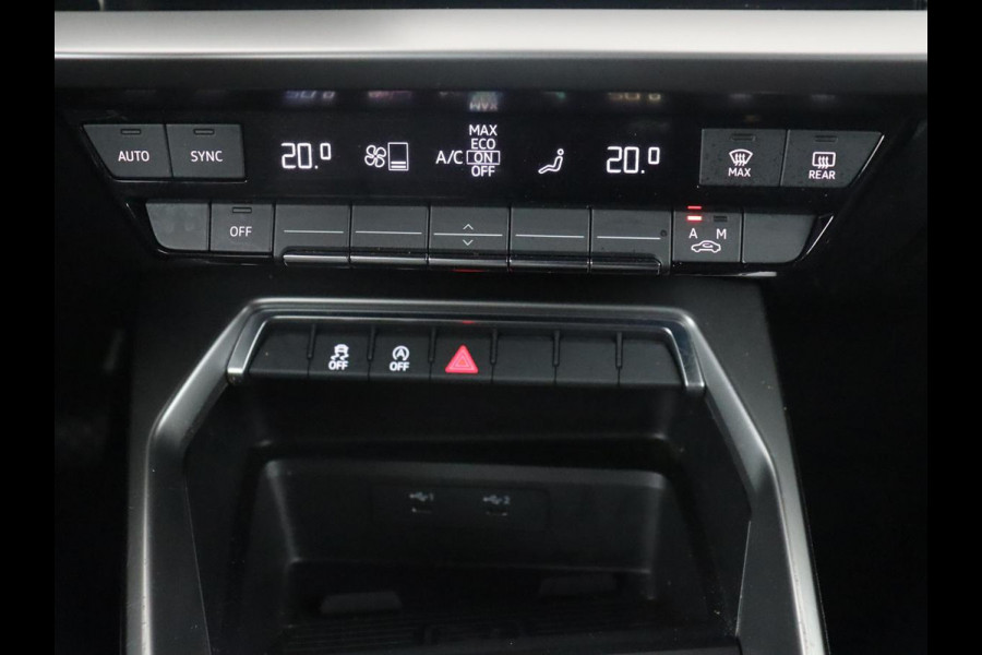 Audi A3 Sportback 35 TFSI Business edition | Cruise control | Climate control | Navigatie | Carplay | Park assist | Virtueel dashboard | Full LED | 18" velgen