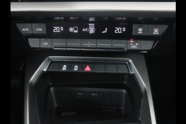 Audi A3 Sportback 35 TFSI Business edition | Cruise control | Climate control | Navigatie | Carplay | Park assist | Virtueel dashboard | Full LED | 18" velgen