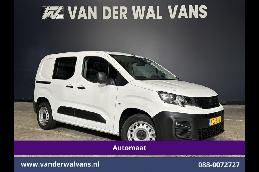 Peugeot Partner 1.5 BlueHDI 131pk Automaat L1H1 Euro6 Airco | Navigatie | Apple Carplay | Cruisecontrol Android Auto, Parkeersensoren
