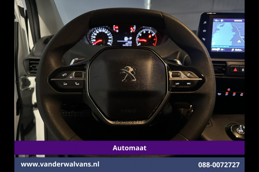 Peugeot Partner 1.5 BlueHDI 131pk Automaat L1H1 Euro6 Airco | Navigatie | Apple Carplay | Cruisecontrol Android Auto, Parkeersensoren