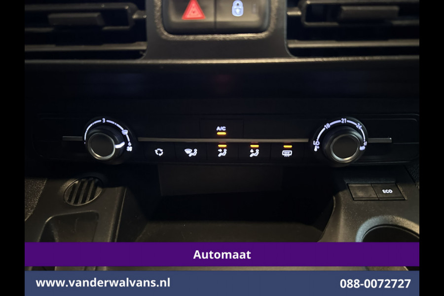 Peugeot Partner 1.5 BlueHDI 131pk Automaat L1H1 Euro6 Airco | Navigatie | Apple Carplay | Cruisecontrol Android Auto, Parkeersensoren