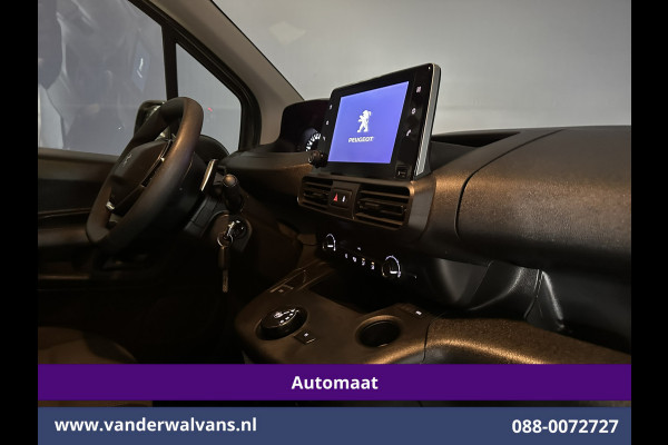 Peugeot Partner 1.5 BlueHDI 131pk Automaat L1H1 Euro6 Airco | Navigatie | Apple Carplay | Cruisecontrol Android Auto, Parkeersensoren