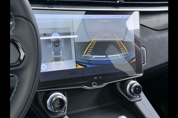 Lynk & Co 01 SOH 96% PHEV AUT-7 261pk Pano-Schuifdak Lmv 20" 360°Camera Apple Carplay Android Auto Adap.Cruise Navi Pdc Ecc Keyless Led Plug- Elek.Memory.Stoel File assistent Dodehoek detector Elektrisch bedienbare achterklep Rijstrooksensor Wifi Verkeersbord detectie 425Nm koppel 3,7kw laadvermogen 1.800kg Trekvermogen
