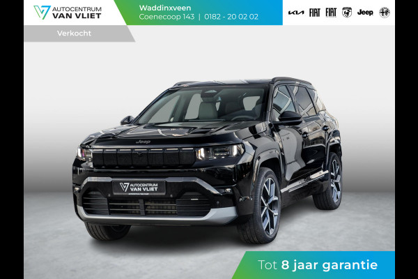 Jeep Compass First Edition 74 kWh | Uniek Nappa Leder | Adapt. Cruise | Camera | Carplay | 20" | Elektr. A-Klep | Navi | Winter Pack | Schuif/Kanteldak | Premium Pack | Conv. Pack | Warmtepomp