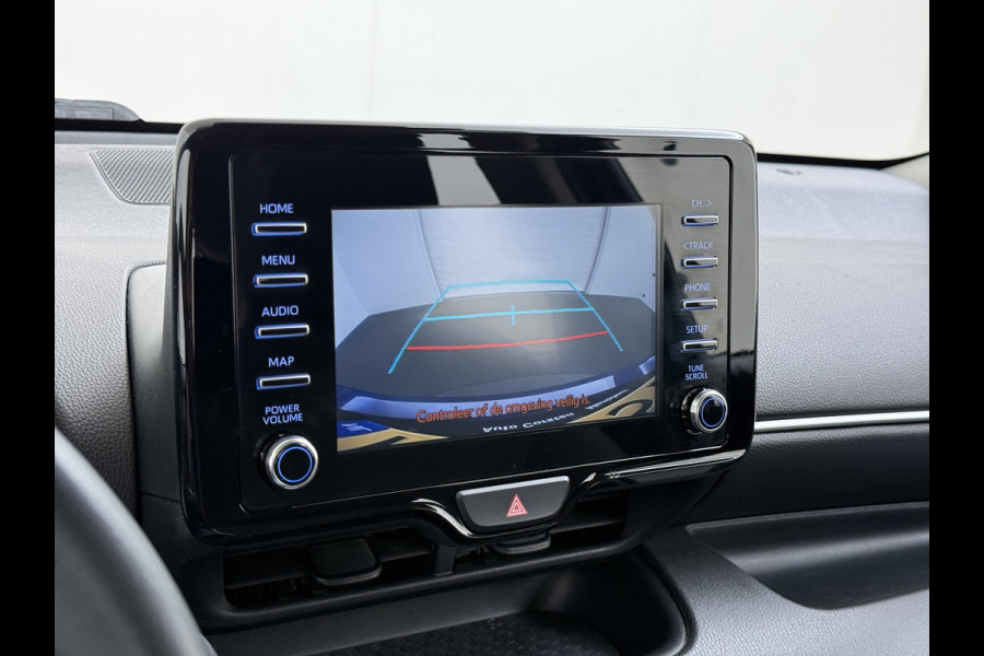 Toyota Yaris 1.5 Hybrid Automaat Camera Adap.Cruise Apple Carplay Android Auto Navi* Ecc Bluetooth Active Regen-Lichtsensor Isofix LTA Stuurhulp Wifi Miracast PCS RSA DRCC 1e Eigenaar