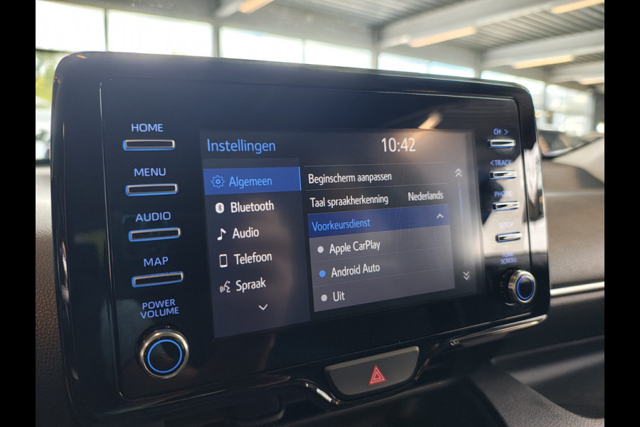Toyota Yaris 1.5 Hybrid Automaat Camera Adap.Cruise Apple Carplay Android Auto Navi* Ecc Bluetooth Active Regen-Lichtsensor Isofix LTA Stuurhulp Wifi Miracast PCS RSA DRCC 1e Eigenaar