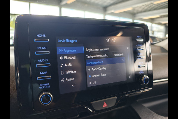 Toyota Yaris 1.5 Hybrid Automaat Camera Adap.Cruise Apple Carplay Android Auto Navi* Ecc Bluetooth Active Regen-Lichtsensor Isofix LTA Stuurhulp Wifi Miracast PCS RSA DRCC 1e Eigenaar