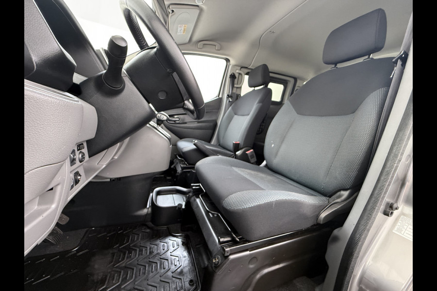 Nissan e-NV200 Evalia 40kWh Automaat 2X Schuifdeur 5-Persoons SOH 89% Camera Stoel+Stuurverwarming Navi DAB Connect Edition Regen-Lichtsensor Cruise Control Bluetooth Privacy Glas Isofix Lmv 15" 1e Eigenaar Dealeronderhouden Origineel Nederlandse Auto