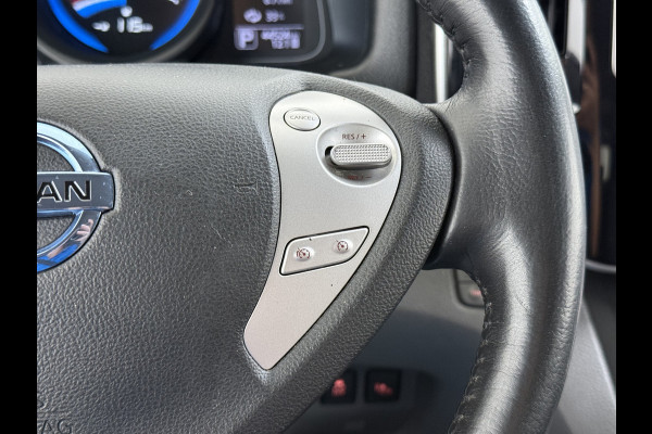 Nissan e-NV200 Evalia 40kWh Automaat 2X Schuifdeur 5-Persoons SOH 89% Camera Stoel+Stuurverwarming Navi DAB Connect Edition Regen-Lichtsensor Cruise Control Bluetooth Privacy Glas Isofix Lmv 15" 1e Eigenaar Dealeronderhouden Origineel Nederlandse Auto