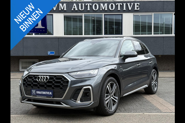 Audi Q5 55 TFSI e S edition VAN: 48.900,- VOOR: 44.877,- UW HERFSTVOORDEEL: 4.023,- S-LINE BINNEN + BUITEN |LUCHTVERING| ELEKTRISCHE TREKHAAK| 360 CAMERA| PANO| DODE HOEK SENSOR| ELEK. STOELEN | MATRIX| RECENT NOG ONDERHOUD GEHAD|