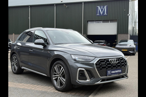 Audi Q5 55 TFSI e S edition VAN: 48.900,- VOOR: 44.877,- UW HERFSTVOORDEEL: 4.023,- S-LINE BINNEN + BUITEN |LUCHTVERING| ELEKTRISCHE TREKHAAK| 360 CAMERA| PANO| DODE HOEK SENSOR| ELEK. STOELEN | MATRIX| RECENT NOG ONDERHOUD GEHAD|