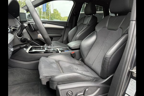 Audi Q5 55 TFSI e S edition VAN: 48.900,- VOOR: 44.877,- UW HERFSTVOORDEEL: 4.023,- S-LINE BINNEN + BUITEN |LUCHTVERING| ELEKTRISCHE TREKHAAK| 360 CAMERA| PANO| DODE HOEK SENSOR| ELEK. STOELEN | MATRIX| RECENT NOG ONDERHOUD GEHAD|