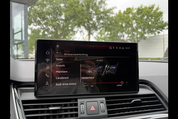 Audi Q5 55 TFSI e S edition VAN: 48.900,- VOOR: 44.877,- UW HERFSTVOORDEEL: 4.023,- S-LINE BINNEN + BUITEN |LUCHTVERING| ELEKTRISCHE TREKHAAK| 360 CAMERA| PANO| DODE HOEK SENSOR| ELEK. STOELEN | MATRIX| RECENT NOG ONDERHOUD GEHAD|