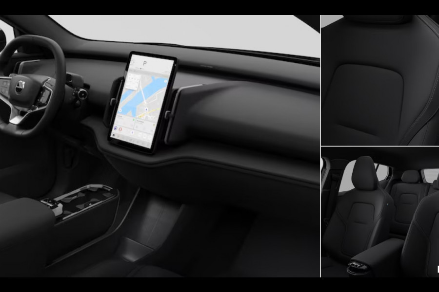 Volvo EX30 P5 Ext. Range Plus Black Edition Europa 69 kWh / Adaptive Cruise Control / Harman Kardon / Extra getint glas / Stoelverwarming / Stuurverwarming / Achteruitrijcamera / Elektrisch verstelbare stoelen /