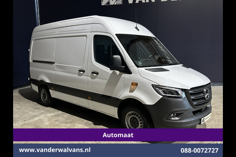 Mercedes-Benz Sprinter 317 CDI 170pk 9G-Tronic Automaat XL MBUX L2H2 Euro6 Airco | Camera | Navigatie | Adaptieve Cruisecontrol | LED Chauffeursstoel, Stoelverwarming, Parkeersensoren, Bijrijdersbank