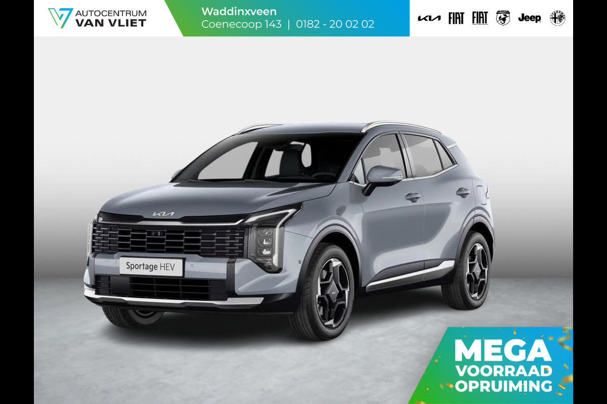 Kia Sportage 1.6 T-GDi Plug-in Hybrid DynamicPlusLine | Actieprijs* | Direct Leverbaar | Navi. | Clima. | Adapt. Cruise. | Stoel&Stuur Verwarming | Dodehoekassistentie | Panodak