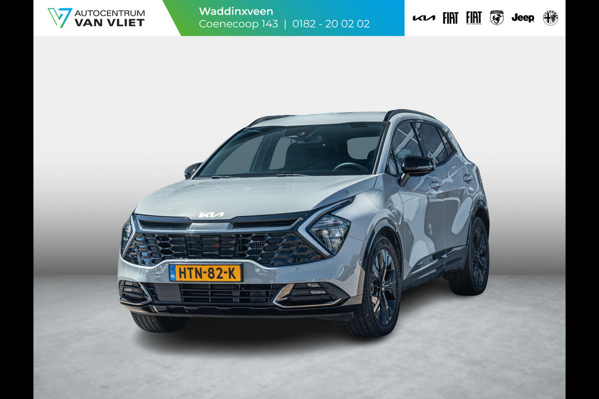 Kia Sportage 1.6 T-GDi Plug-in Hybrid AWD Dark Edition l Lederlook bekleding l Stoel Stuur verwarming l Dark chrome accenten l