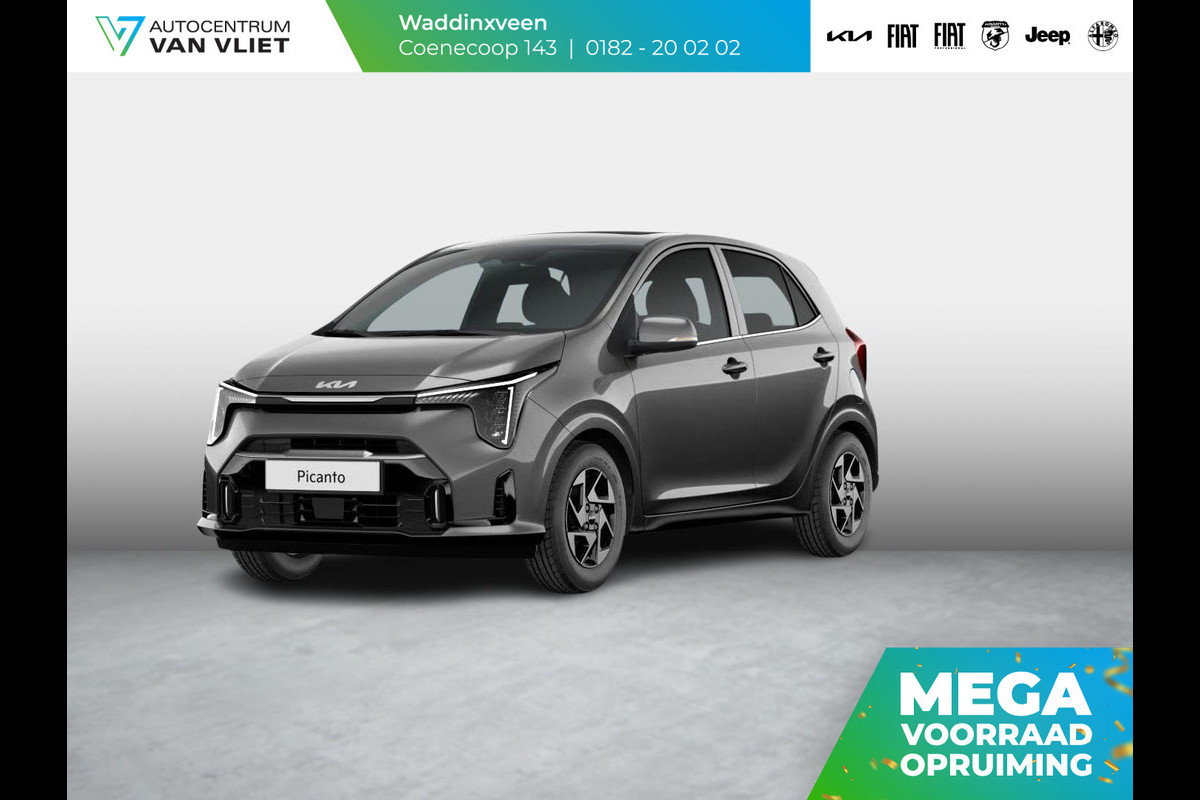 Kia Picanto 1.0 GDi DynamicLine | Actieprijs* | Direct leverbaar | Navi. | Airco | Cruise. | Achteruittijcamera | Carplay