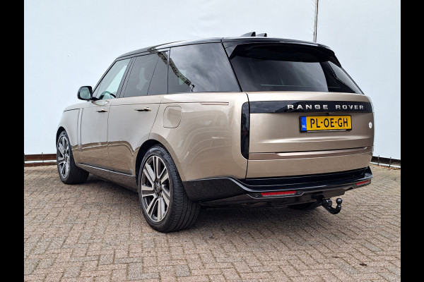Land Rover Range Rover P510e SV PHEV 4WS 4xMassage Chauffeurspakket Signature Trekhaak Zonsondergang Goud Meridian
