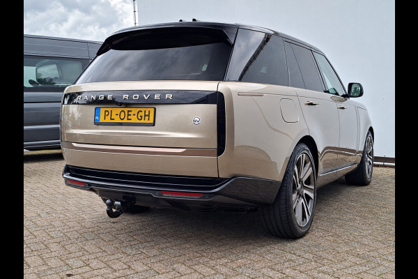 Land Rover Range Rover P510e SV PHEV 4WS 4xMassage Chauffeurspakket Signature Trekhaak Zonsondergang Goud Meridian