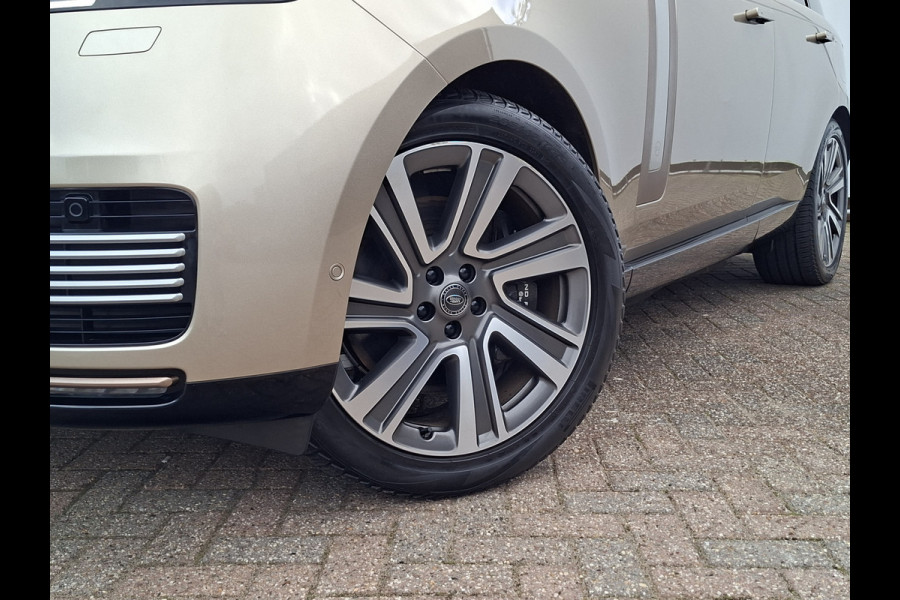 Land Rover Range Rover P510e SV PHEV 4WS 4xMassage Chauffeurspakket Signature Trekhaak Zonsondergang Goud Meridian