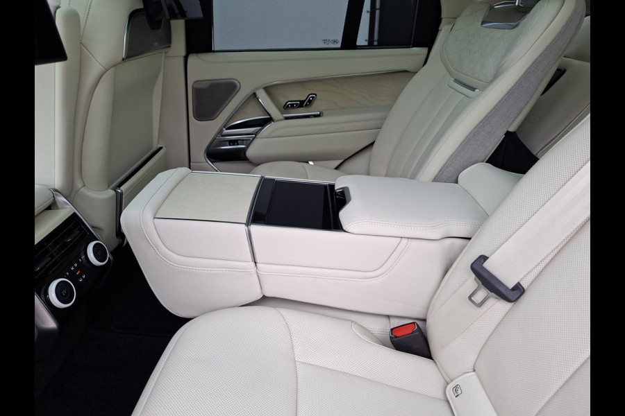 Land Rover Range Rover P510e SV PHEV 4WS 4xMassage Chauffeurspakket Signature Trekhaak Zonsondergang Goud Meridian