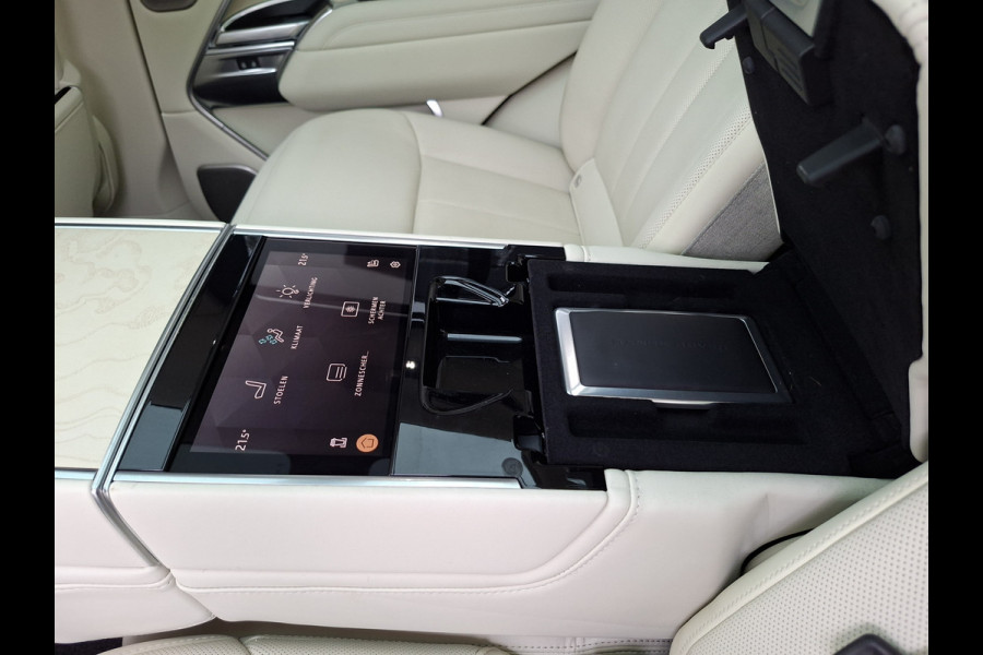 Land Rover Range Rover P510e SV PHEV 4WS 4xMassage Chauffeurspakket Signature Trekhaak Zonsondergang Goud Meridian
