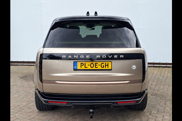 Land Rover Range Rover P510e SV PHEV 4WS 4xMassage Chauffeurspakket Signature Trekhaak Zonsondergang Goud Meridian