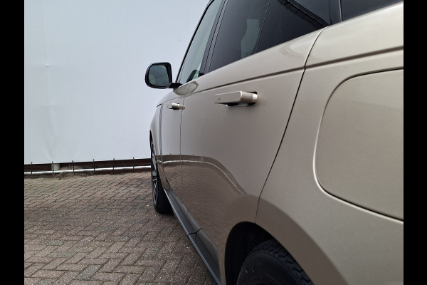 Land Rover Range Rover P510e SV PHEV 4WS 4xMassage Chauffeurspakket Signature Trekhaak Zonsondergang Goud Meridian