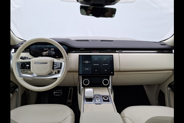 Land Rover Range Rover P510e SV PHEV 4WS 4xMassage Chauffeurspakket Signature Trekhaak Zonsondergang Goud Meridian