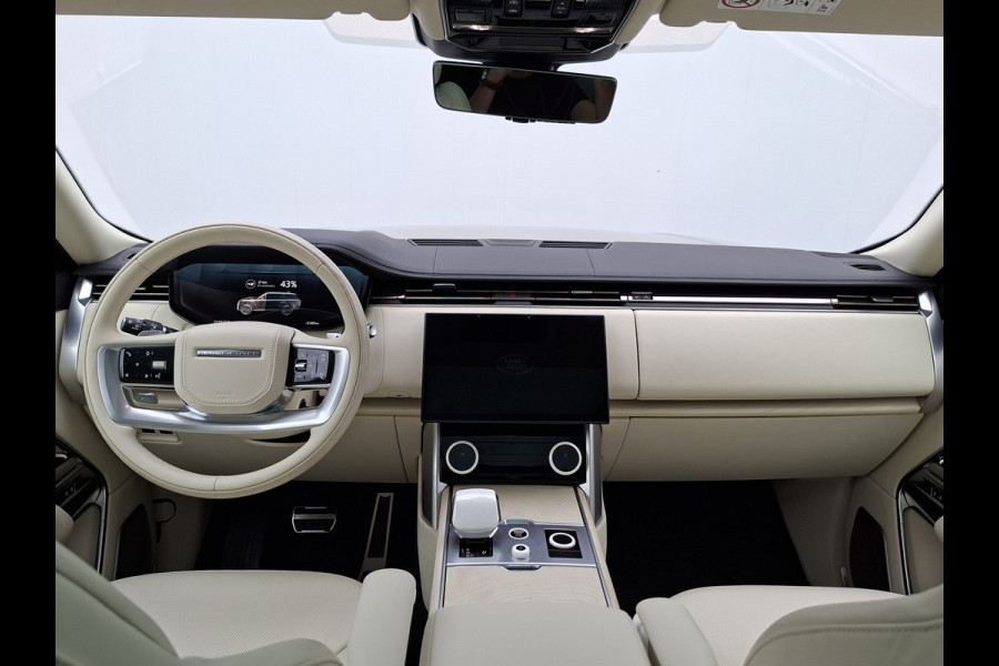 Land Rover Range Rover P510e SV PHEV 4WS 4xMassage Chauffeurspakket Signature Trekhaak Zonsondergang Goud Meridian