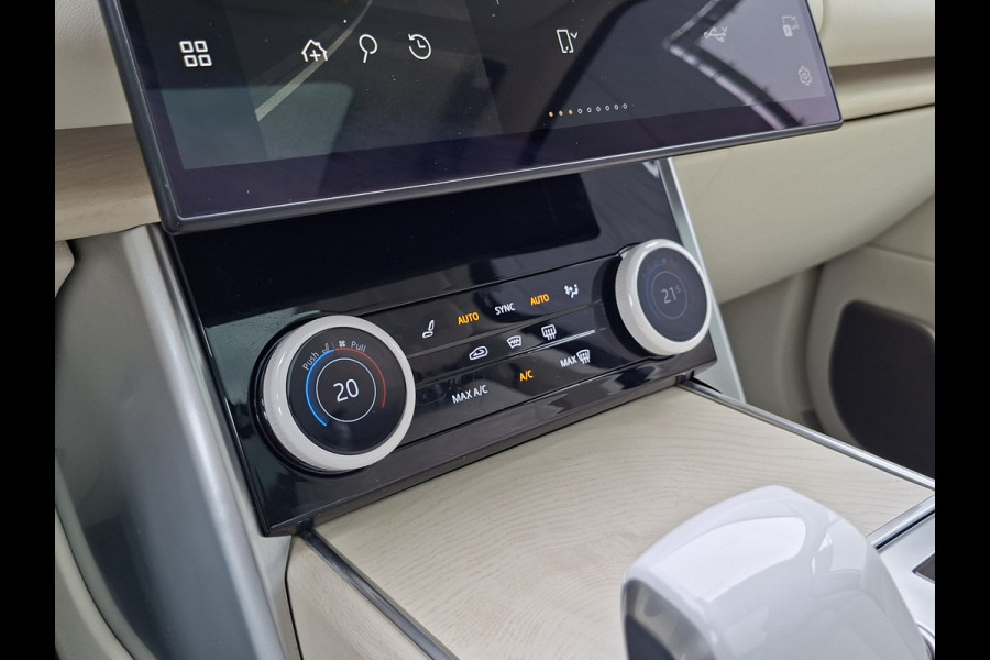 Land Rover Range Rover P510e SV PHEV 4WS 4xMassage Chauffeurspakket Signature Trekhaak Zonsondergang Goud Meridian