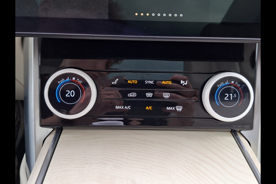 Land Rover Range Rover P510e SV PHEV 4WS 4xMassage Chauffeurspakket Signature Trekhaak Zonsondergang Goud Meridian