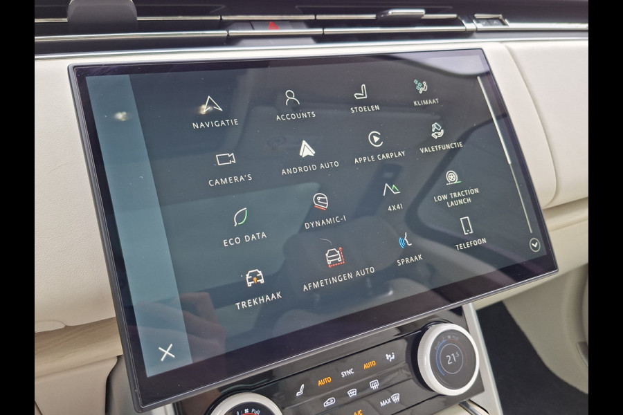 Land Rover Range Rover P510e SV PHEV 4WS 4xMassage Chauffeurspakket Signature Trekhaak Zonsondergang Goud Meridian