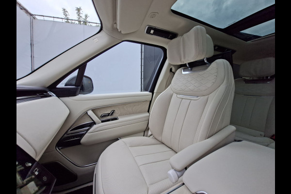 Land Rover Range Rover P510e SV PHEV 4WS 4xMassage Chauffeurspakket Signature Trekhaak Zonsondergang Goud Meridian