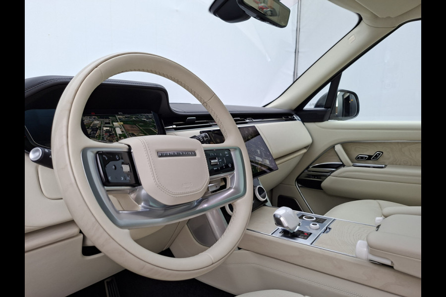 Land Rover Range Rover P510e SV PHEV 4WS 4xMassage Chauffeurspakket Signature Trekhaak Zonsondergang Goud Meridian